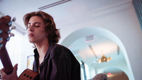 Portrait of Alejandro Aramburú in Miami city environment