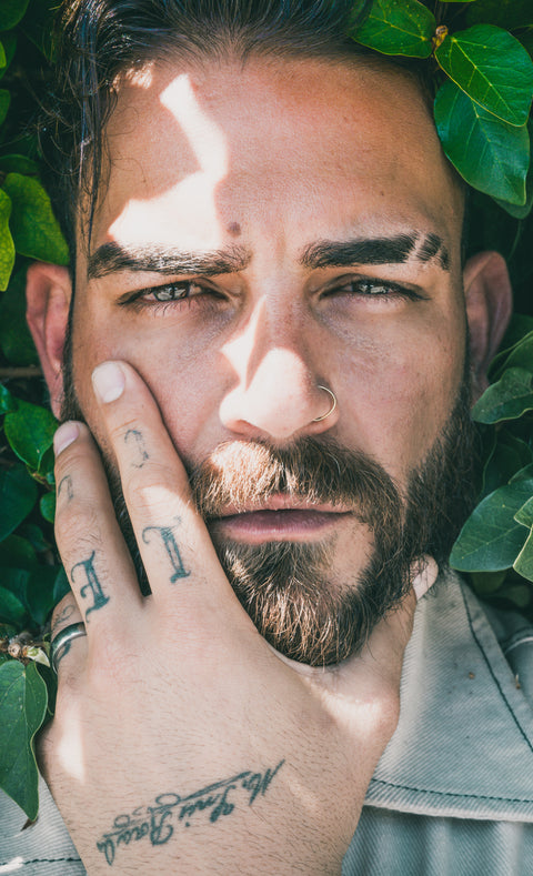 Portrait of singer Diego Val in Miami