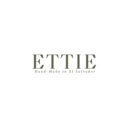 Logo of ETTIE with text 'Hand-Made in El Salvador' on a white background
